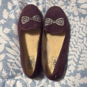 UGG Purple Cozy Slippers